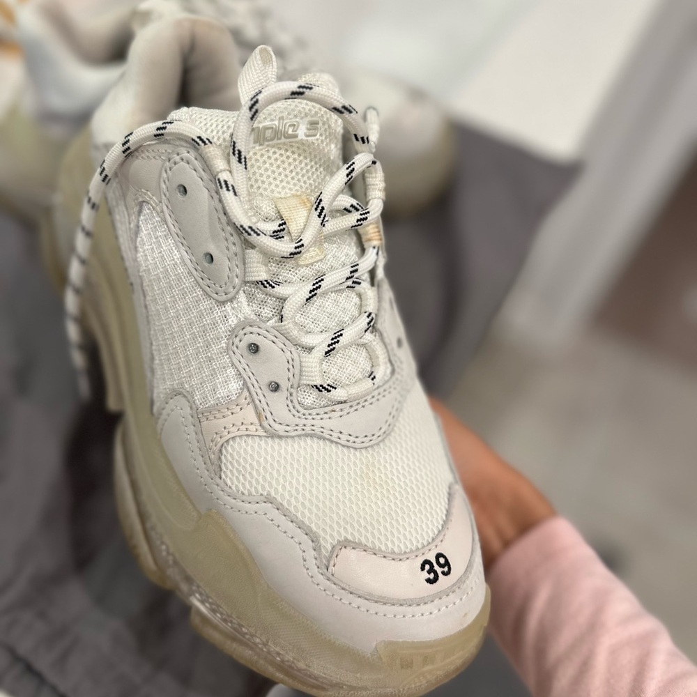 Balenciaga triple S White  Sneakers